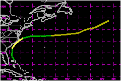Tropical Storm Arthur 1996